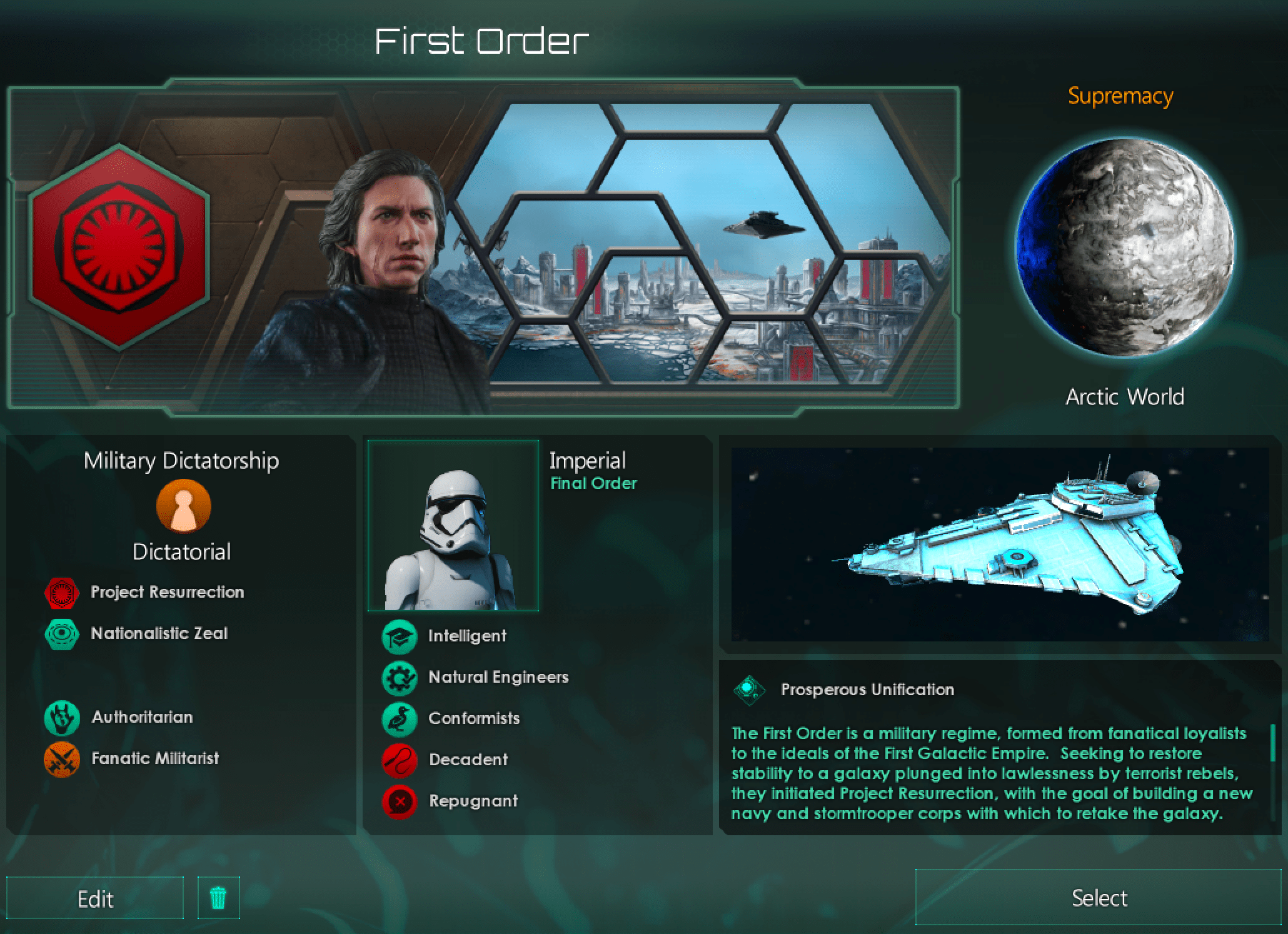 Stellaris Wars Resurgent A Rise of the First Order AAR Paradox Interactive Forums